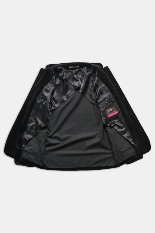Regular Fit Shirt Jacket Velvet