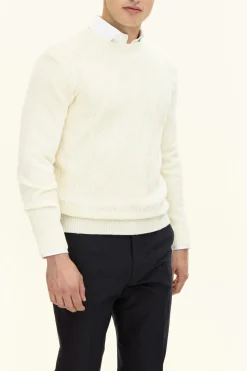 Regular Fit Soft Wool Cashmere Roundneck Sweater