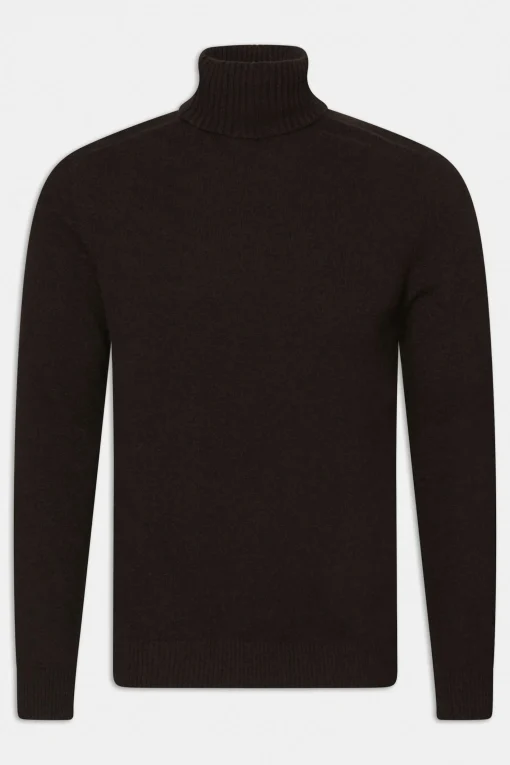 Regular Fit Soft Wool Cashmere Rollneck