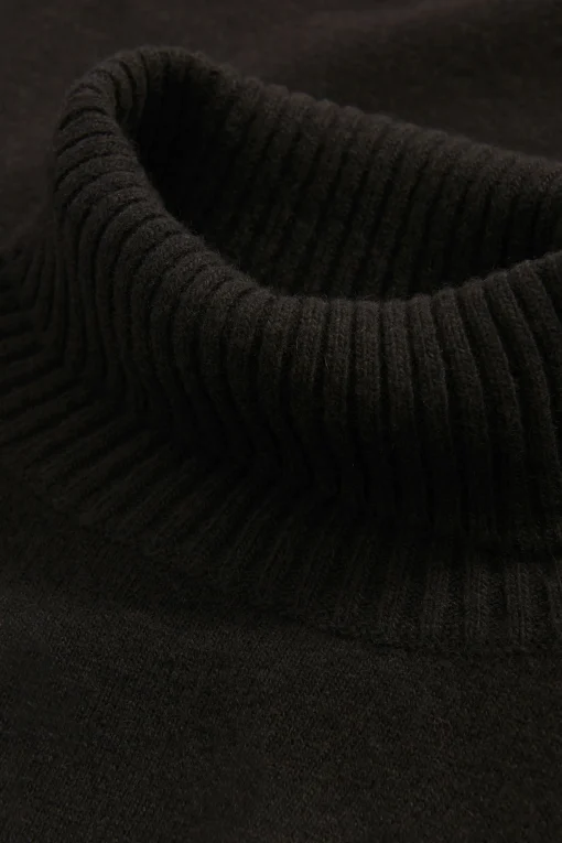 Regular Fit Soft Wool Cashmere Rollneck