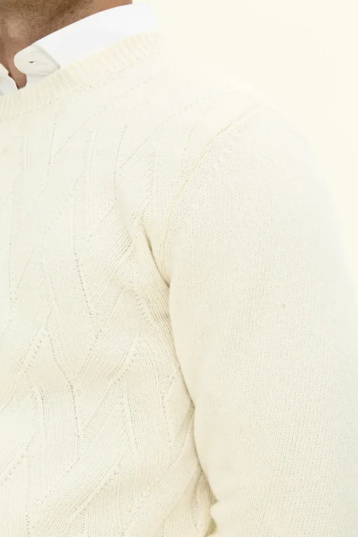 Regular Fit Soft Wool Cashmere Roundneck Sweater