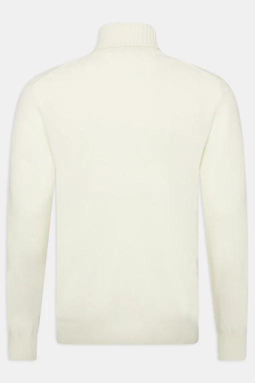 Regular Fit Soft Wool Cashmere Rollneck