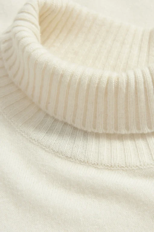 Regular Fit Soft Wool Cashmere Rollneck