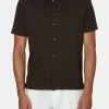 Regular Fit Stretch Linen Poloshirt