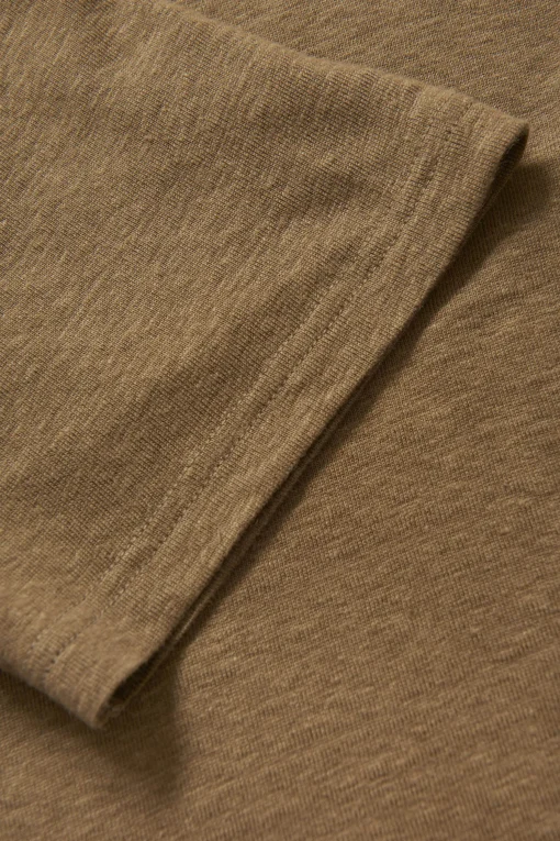 Regular Fit Stretch Linen Poloshirt