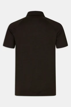 Regular Fit Stretch Linen Poloshirt