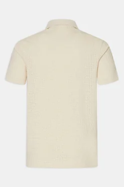 Regular Fit Structured Cotton Shirt