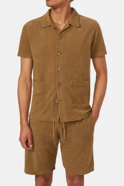 Regular Fit Terry Short Sleeve Shirt
