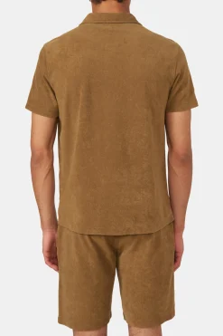 Regular Fit Terry Short Sleeve Shirt