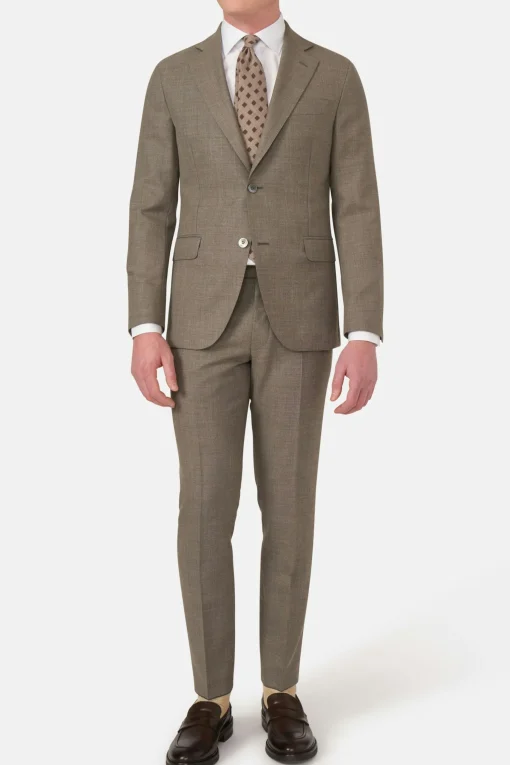 Regular Fit Tropical Wool Suit