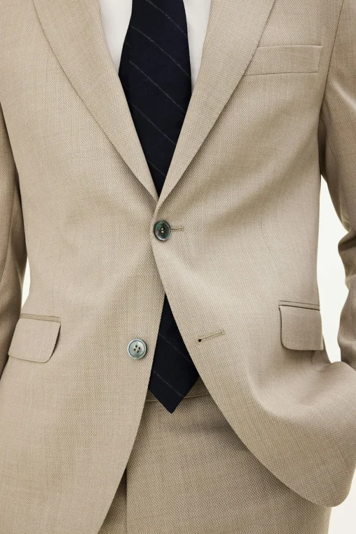 Regular Fit Tropical Wool Suit