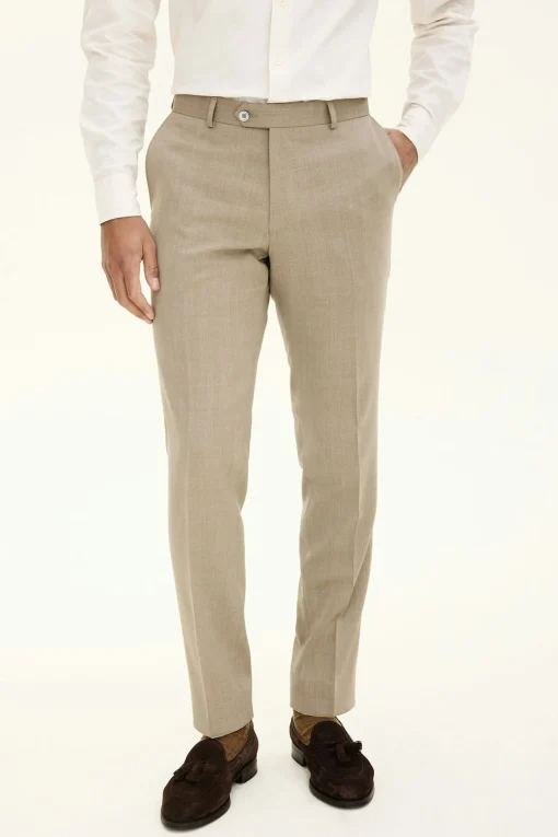 Regular Fit Tropical Wool Suit