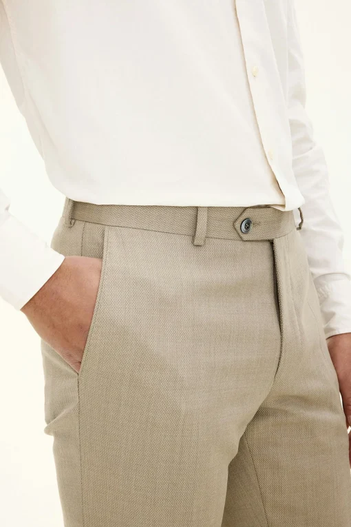 Regular Fit Tropical Wool Suit
