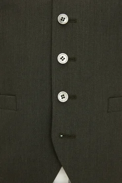 Regular Fit Tropical Wool Waistcoat