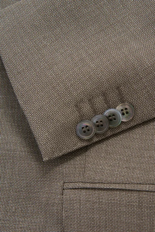 Regular Fit Tropical Wool Suit