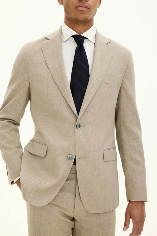 Regular Fit Tropical Wool Suit