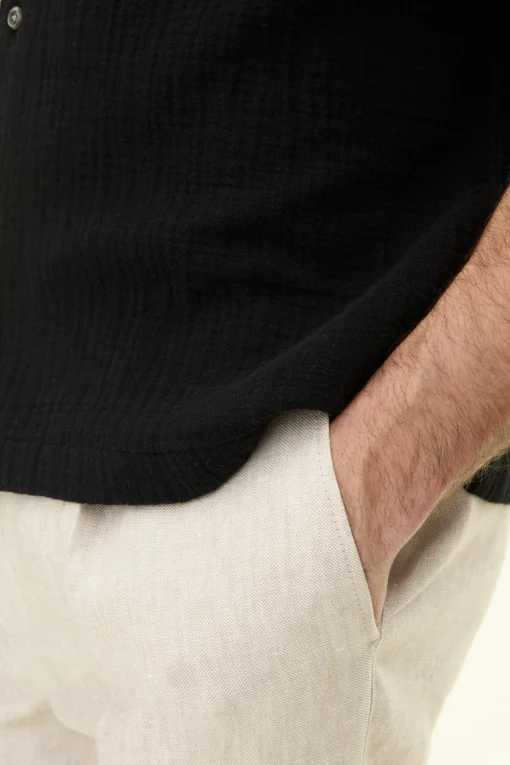 Regular Fit Turndown Collar Shirt