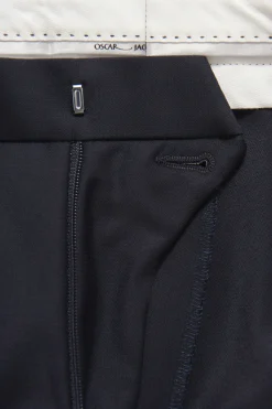 Regular Fit Tuxedo Microstructure Trousers