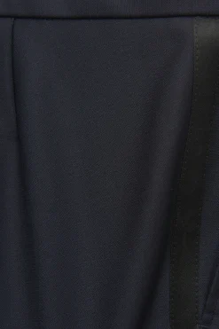 Regular Fit Tuxedo Microstructure Trousers