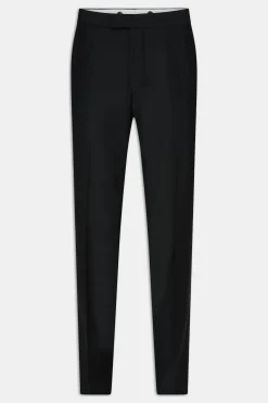 Regular Fit Tuxedo Microstructure Trousers