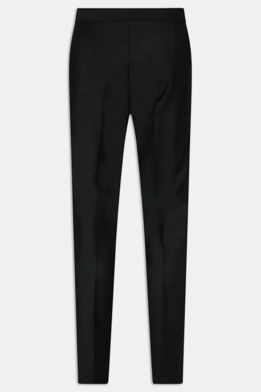 Regular Fit Tuxedo Microstructure Trousers