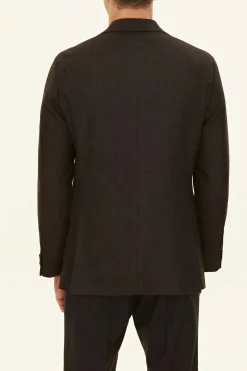 Regular Fit Tweed Herringone Blazer