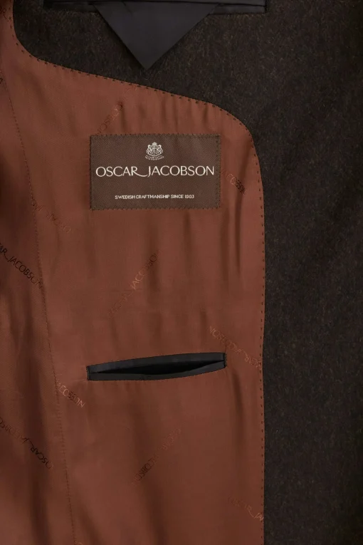Regular Fit Tweed Herringone Blazer