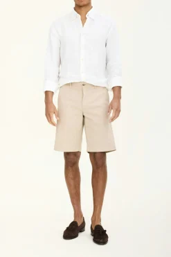 Regular Fit Twill Shorts