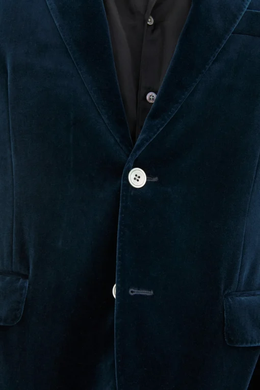 Regular Fit Velvet Blazer