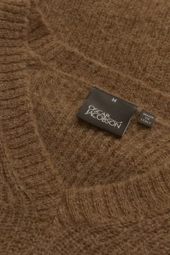 Regular Fit V-neck Soft Knit Sweater