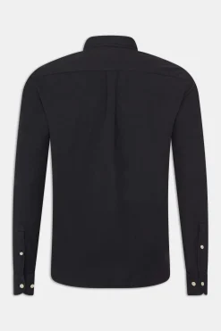 Regular Fit Wide Spread Collar Twill Shirt
