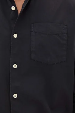 Regular Fit Wide Spread Collar Twill Shirt