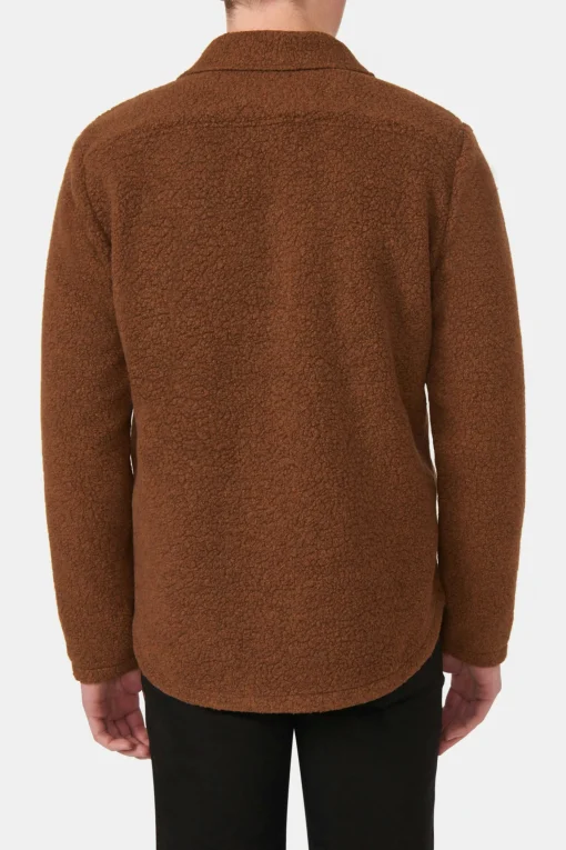 Regular Fit Wool Blend Overshirt