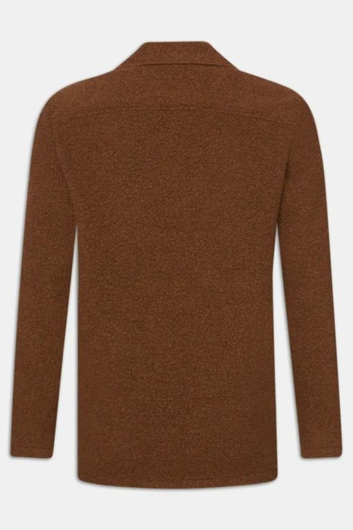 Regular Fit Wool Blend Overshirt