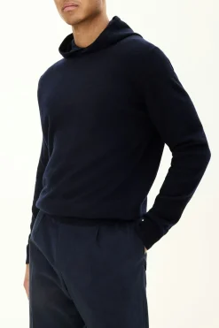 Regular Fit Wool Cashmere Hoodie