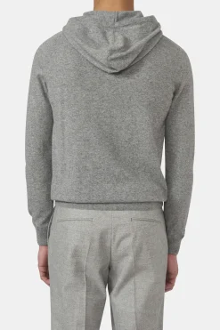 Regular Fit Wool Cashmere Hoodie