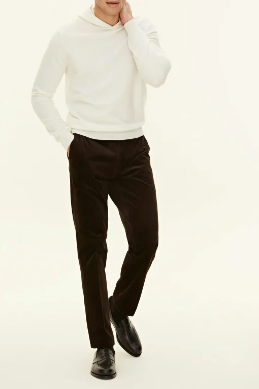 Regular Fit Wool Cashmere Hoodie