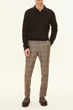 Regular Fit Wool Cashmere V-Neck Sweater