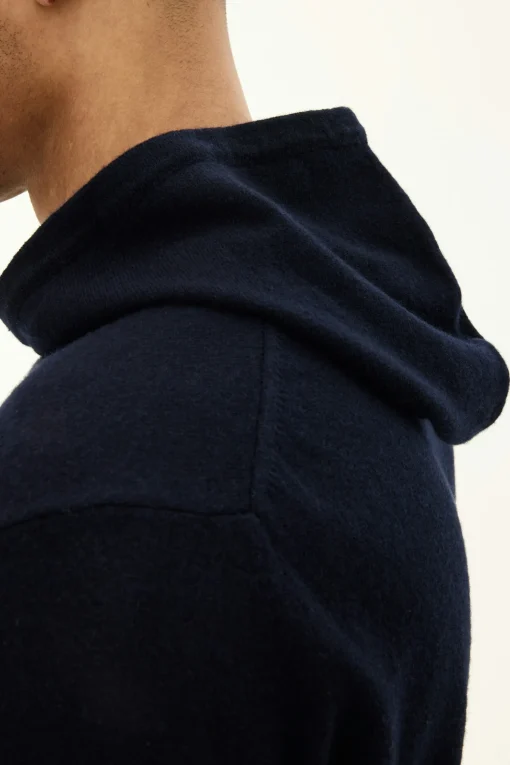 Regular Fit Wool Cashmere Hoodie