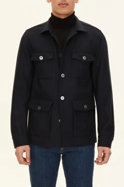 Regular Fit Wool Overshirt