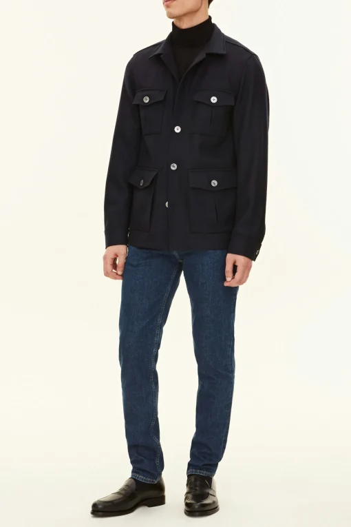 Regular Fit Wool Overshirt