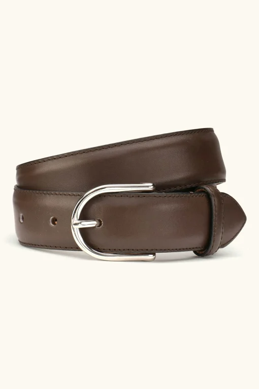 Round Buckle Bocalf Belt
