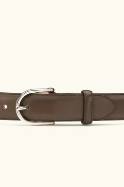 Round Buckle Bocalf Belt