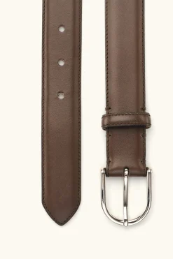Round Buckle Bocalf Belt