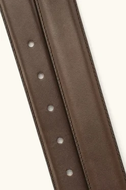 Round Buckle Bocalf Belt