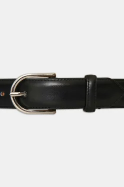 Round Buckle French Bocalf Belt