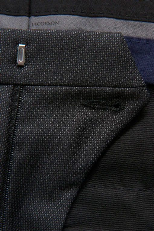 Slim Fit Birdseye Trousers