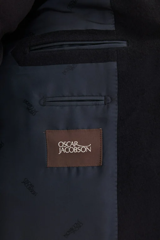 Slim Fit Brushed Wool Coat
