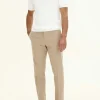 Slim Fit Brushed Wool Trousers
