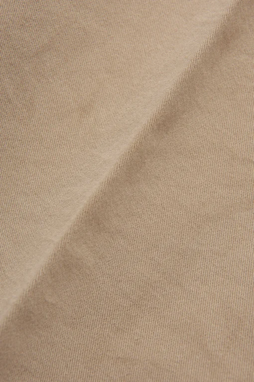 Slim Fit Brushed Wool Trousers